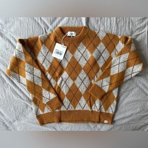 Tiny Cottons Alba Argyle Sweater